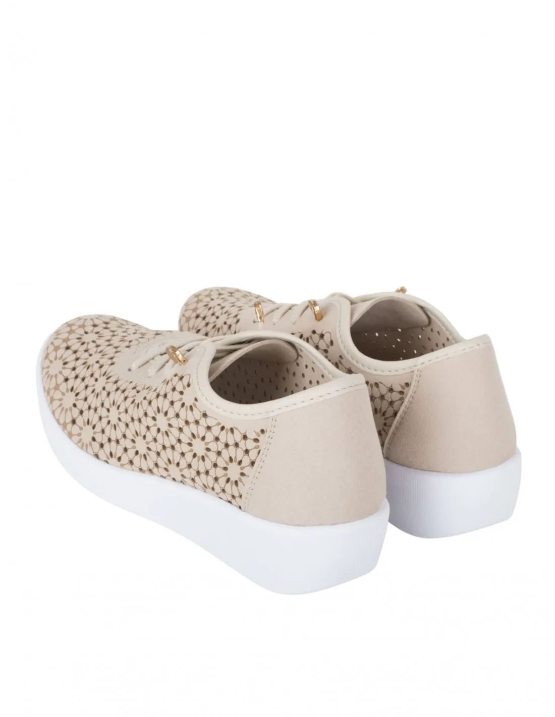 Deportivas Caladas Beige DOCTOR CUTILLAS