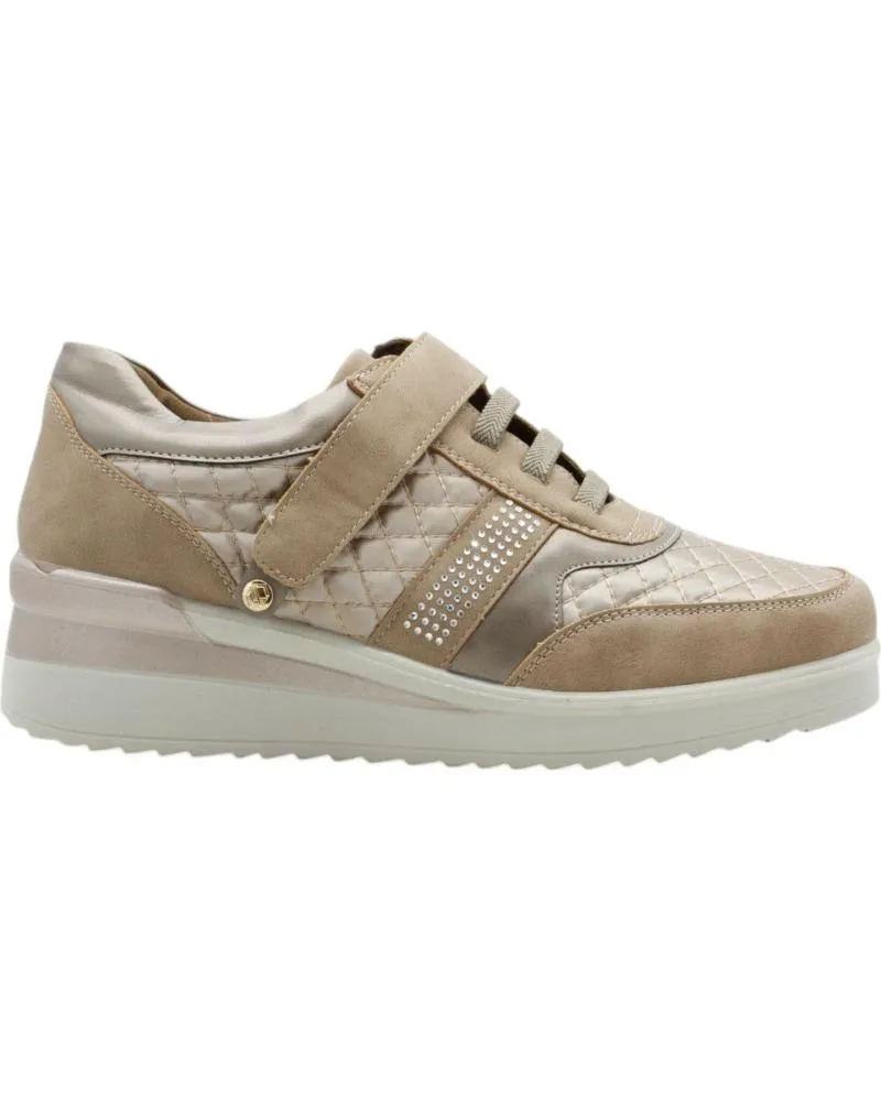 Deportivas MYSOFT  de Mujer DEPORTIVOS DE MUJER 24M578 EN  TAUPE