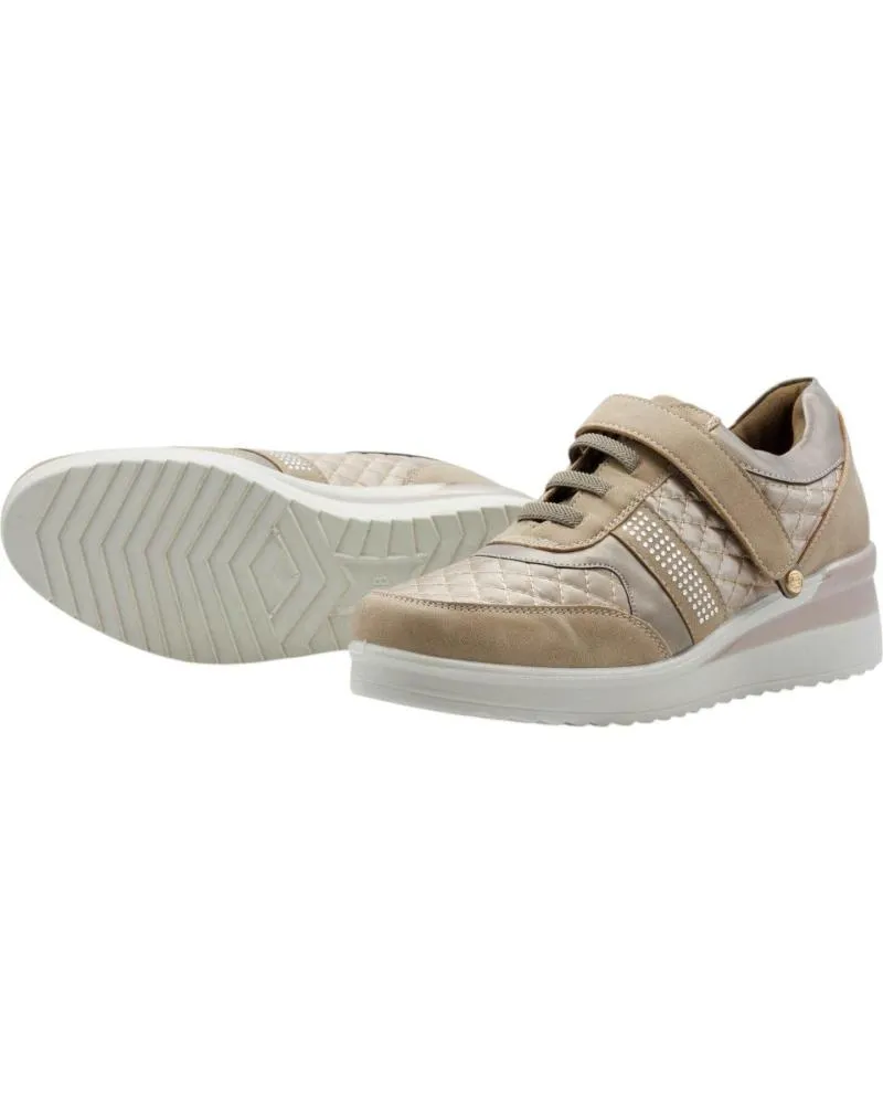 Deportivas MYSOFT  de Mujer DEPORTIVOS DE MUJER 24M578 EN  TAUPE