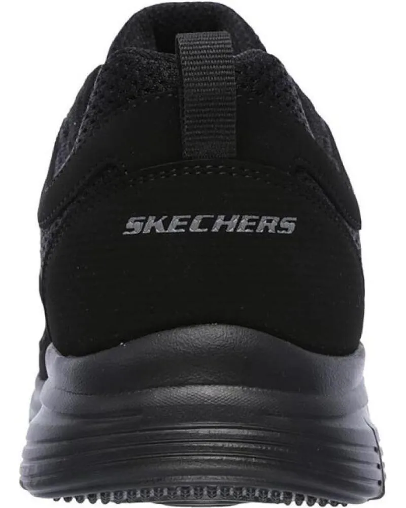 Deportivas SKECHERS  de Hombre y Niño 52635 - BURNS - AGOURA DEPORTIVO HOMBRE BBK  NEGRO