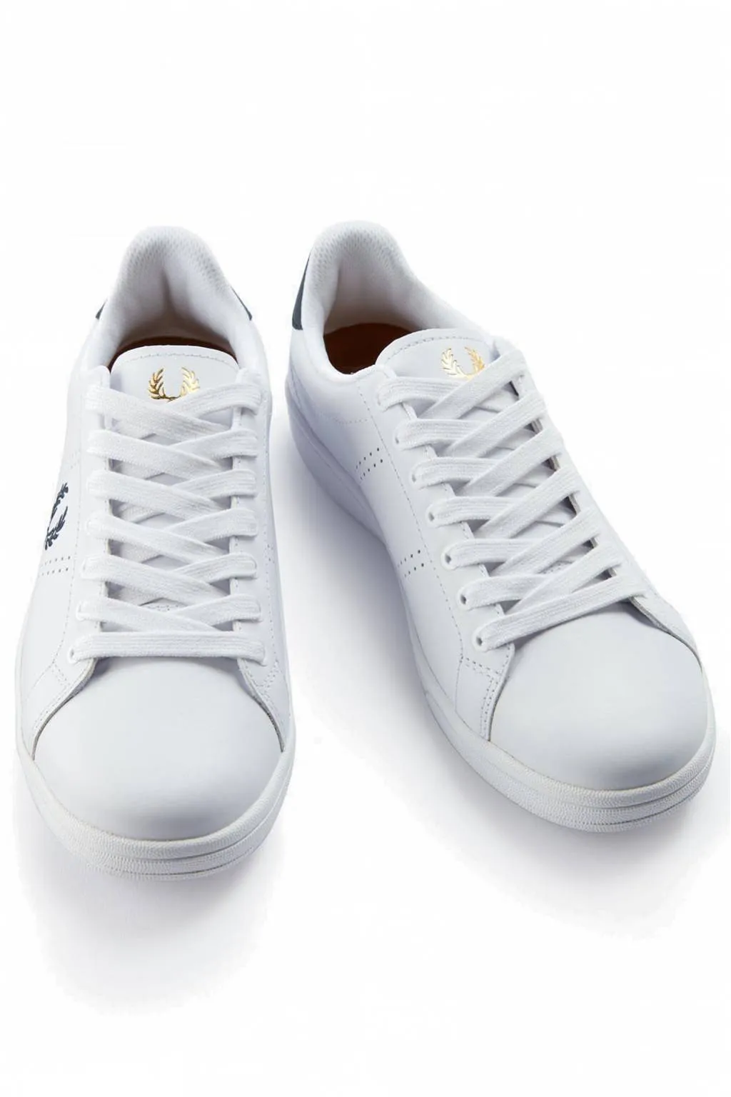 Deportivo Fred Perry B6312 B721 Leather White