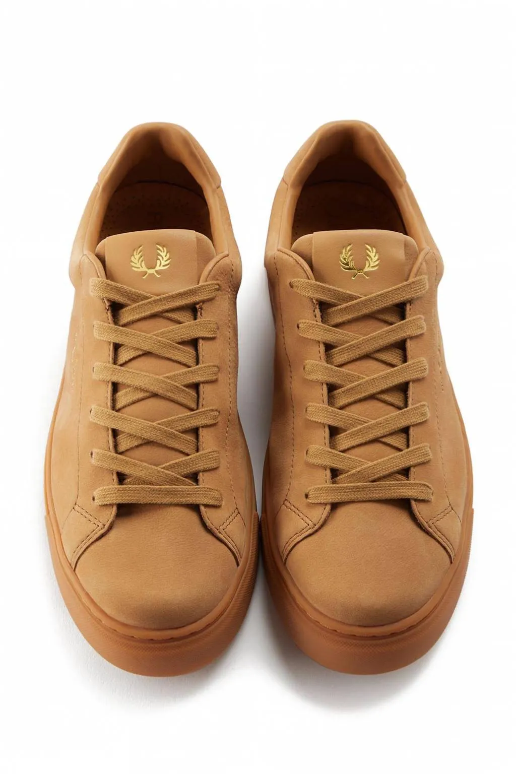 Deportivo Fred Perry B6330 B71 Oiled Nubuck Copper Gold