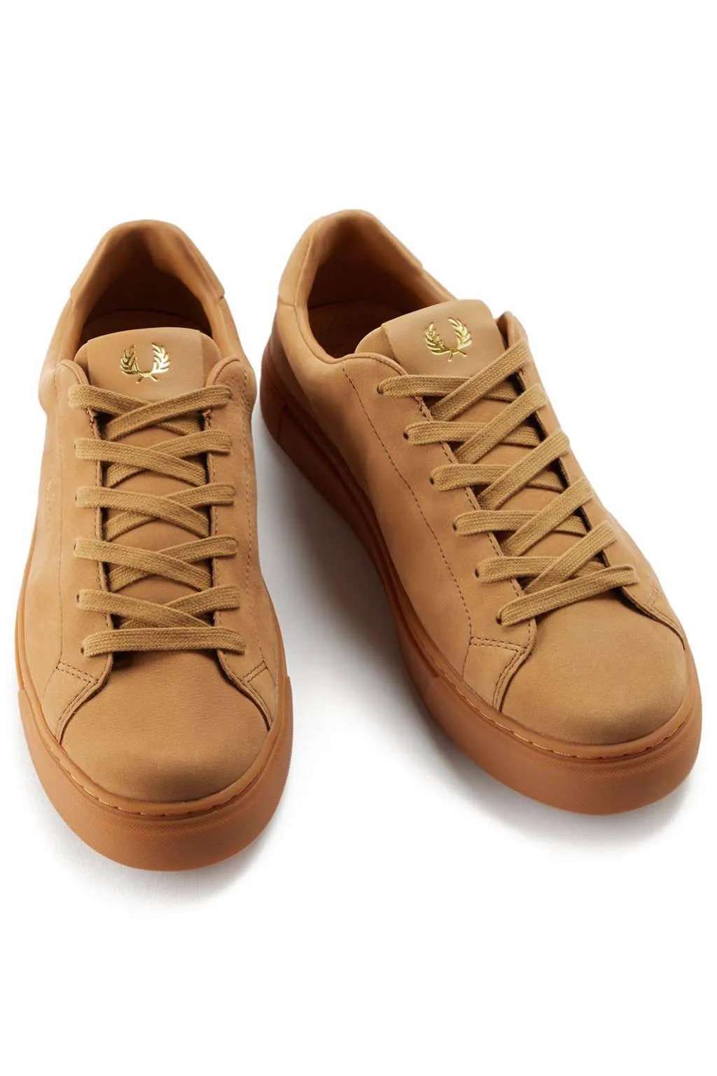 Deportivo Fred Perry B6330 B71 Oiled Nubuck Copper Gold