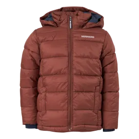 Didriksons Rodi Kids Jacket Brown