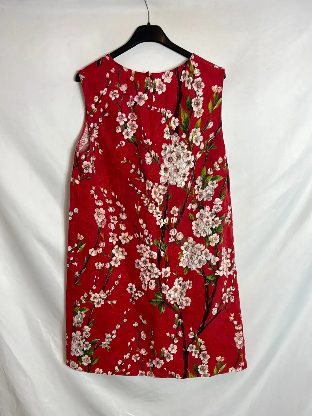 DOLCE&GABANNA. Vestido corto flores. T 42 (M)