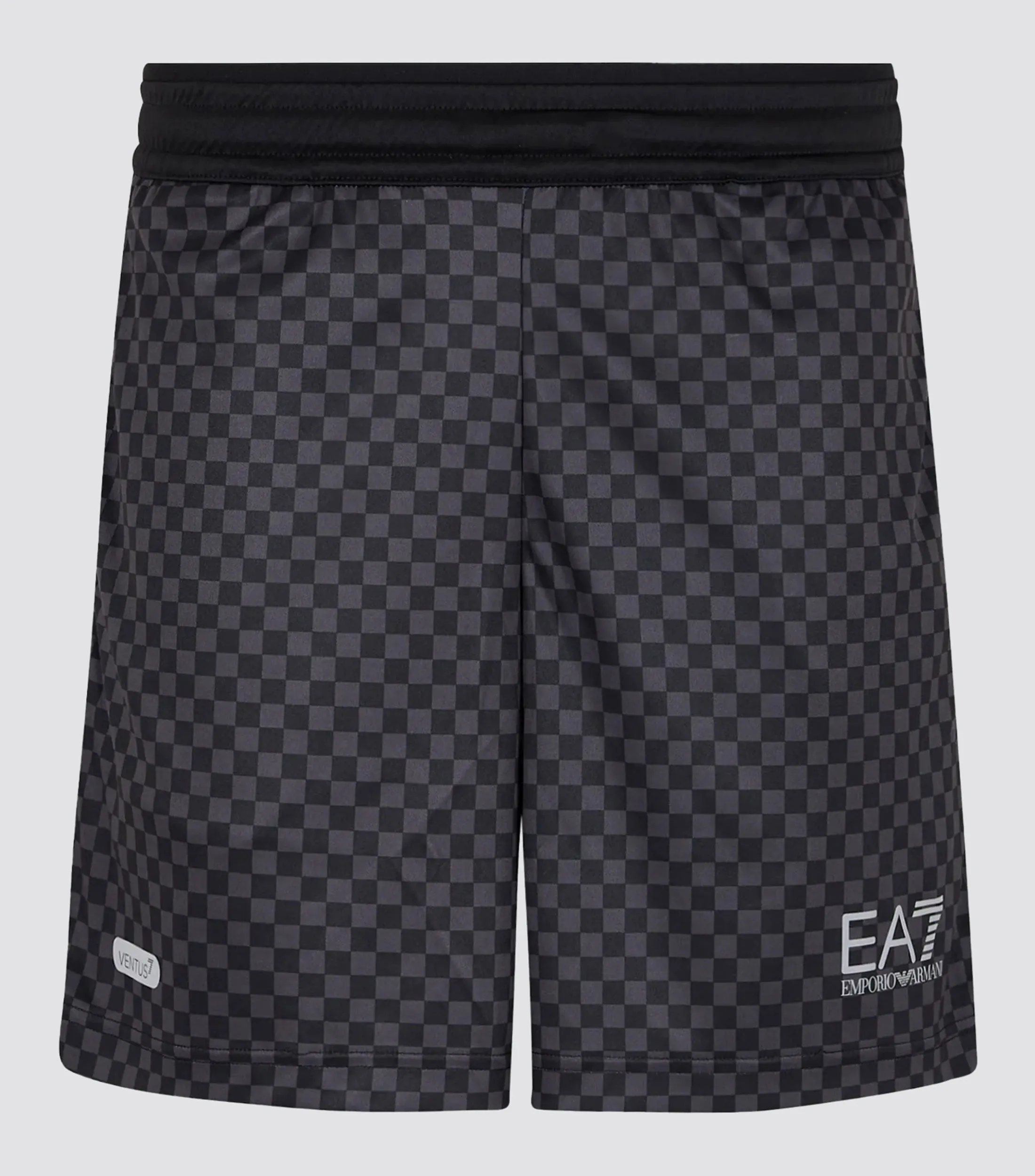 EA7 Emporio Armani Short deportivo con cuadros Hombre