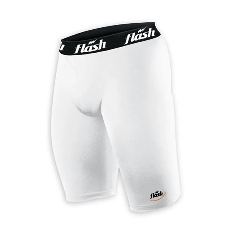 FLASH BERMUDA KIDS - SPANDEX BLANCO