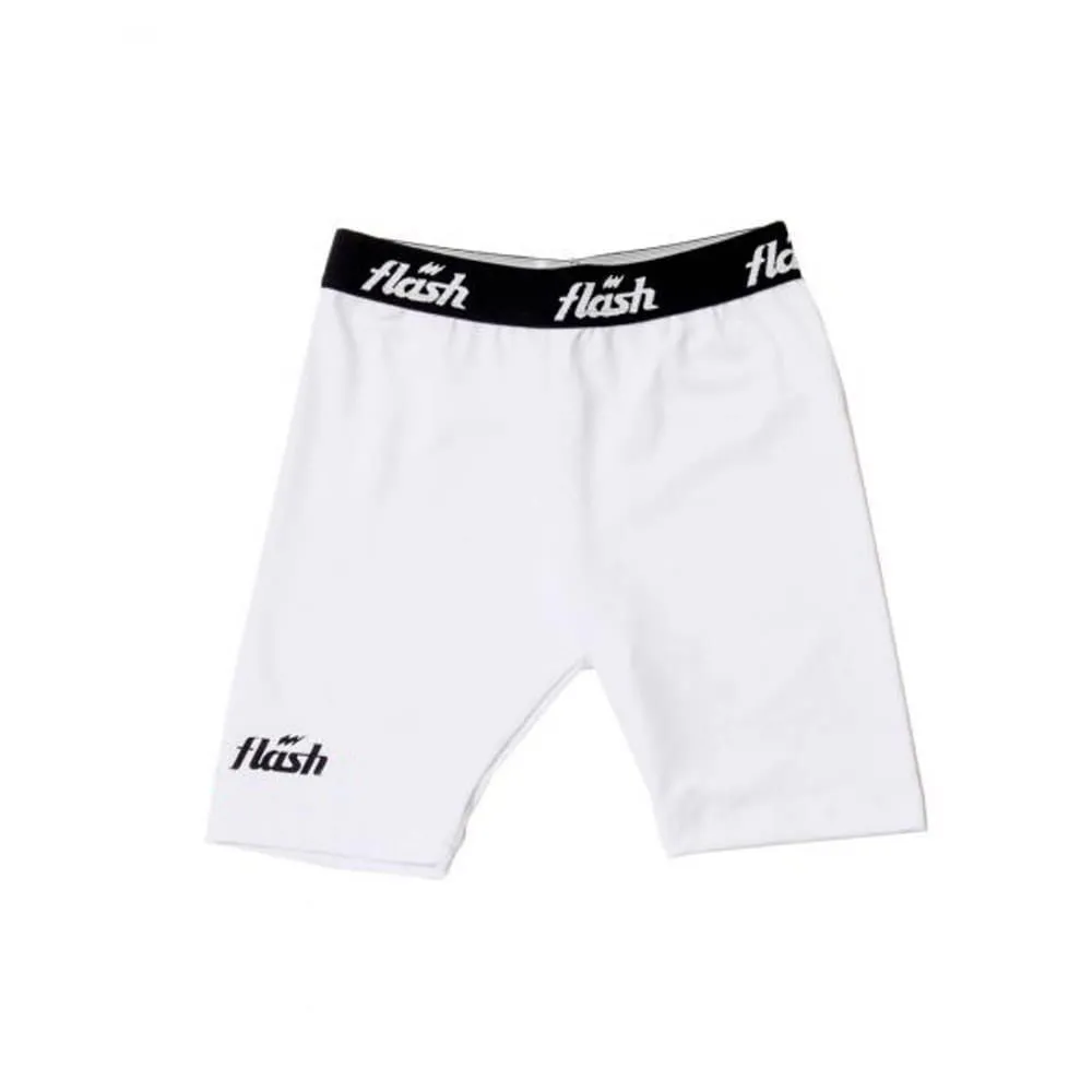 FLASH BERMUDA KIDS - SPANDEX BLANCO