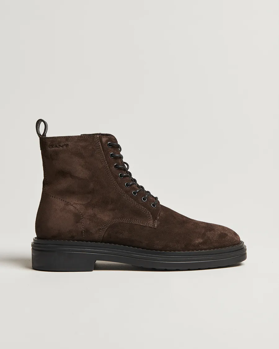 GANT Boggar Suede Boot Espresso Brown