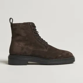 GANT Boggar Suede Boot Espresso Brown