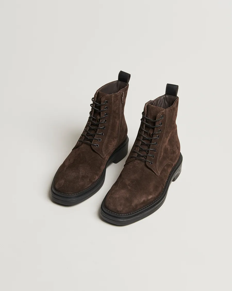 GANT Boggar Suede Boot Espresso Brown