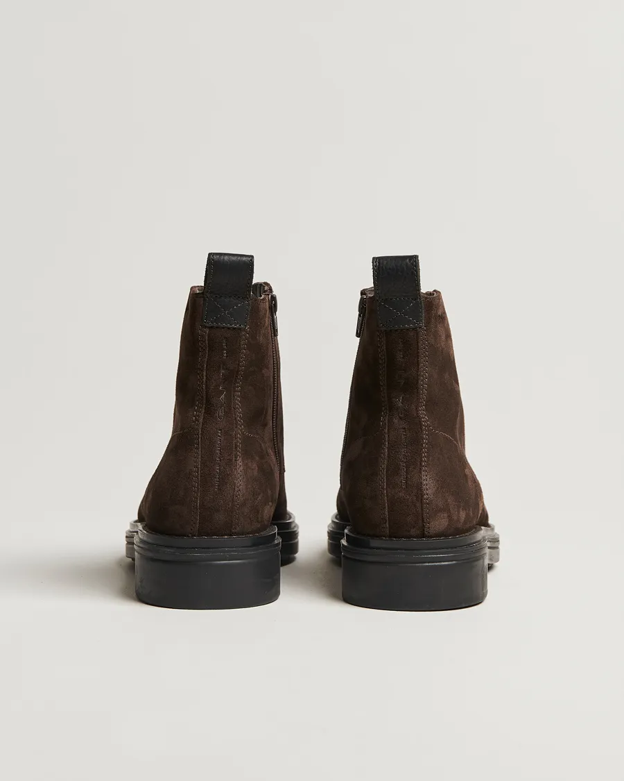 GANT Boggar Suede Boot Espresso Brown