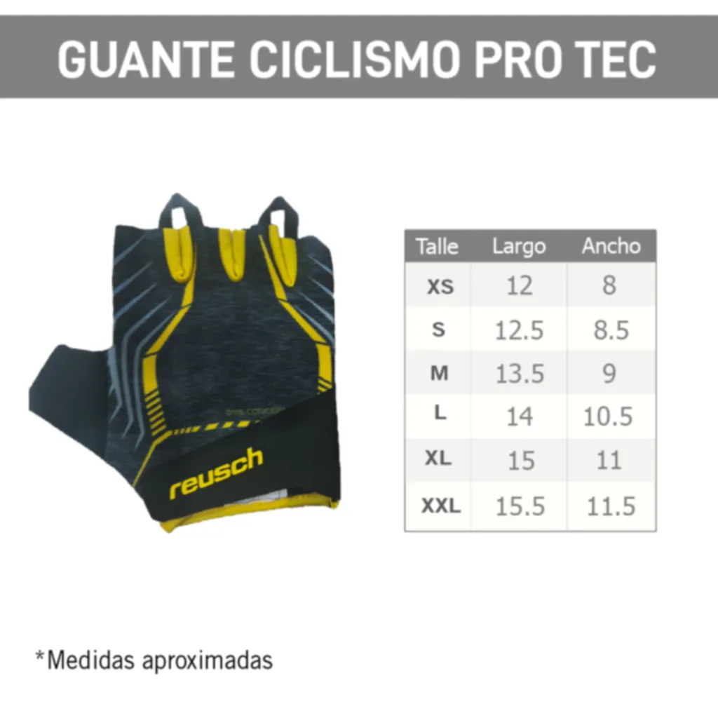 Guantes Para Ciclismo Pro Tec REUSCH - RAC113