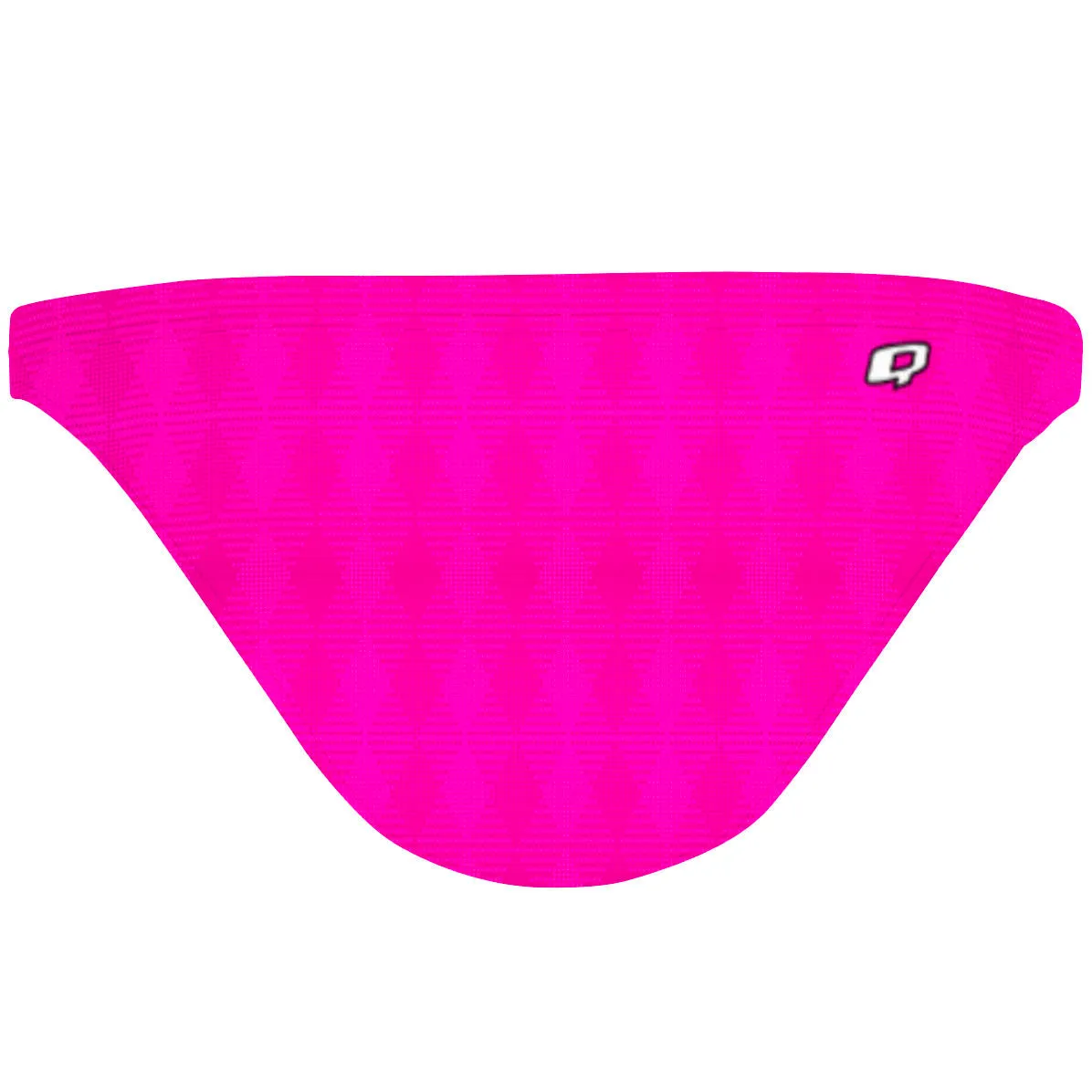 Hot Pink Plaid - Tieback Bikini Bottom