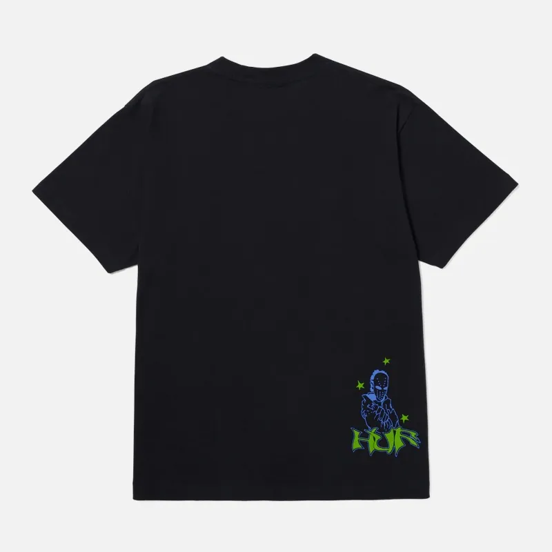 HUF Zine S/s Washed Tee TS02172-BLK