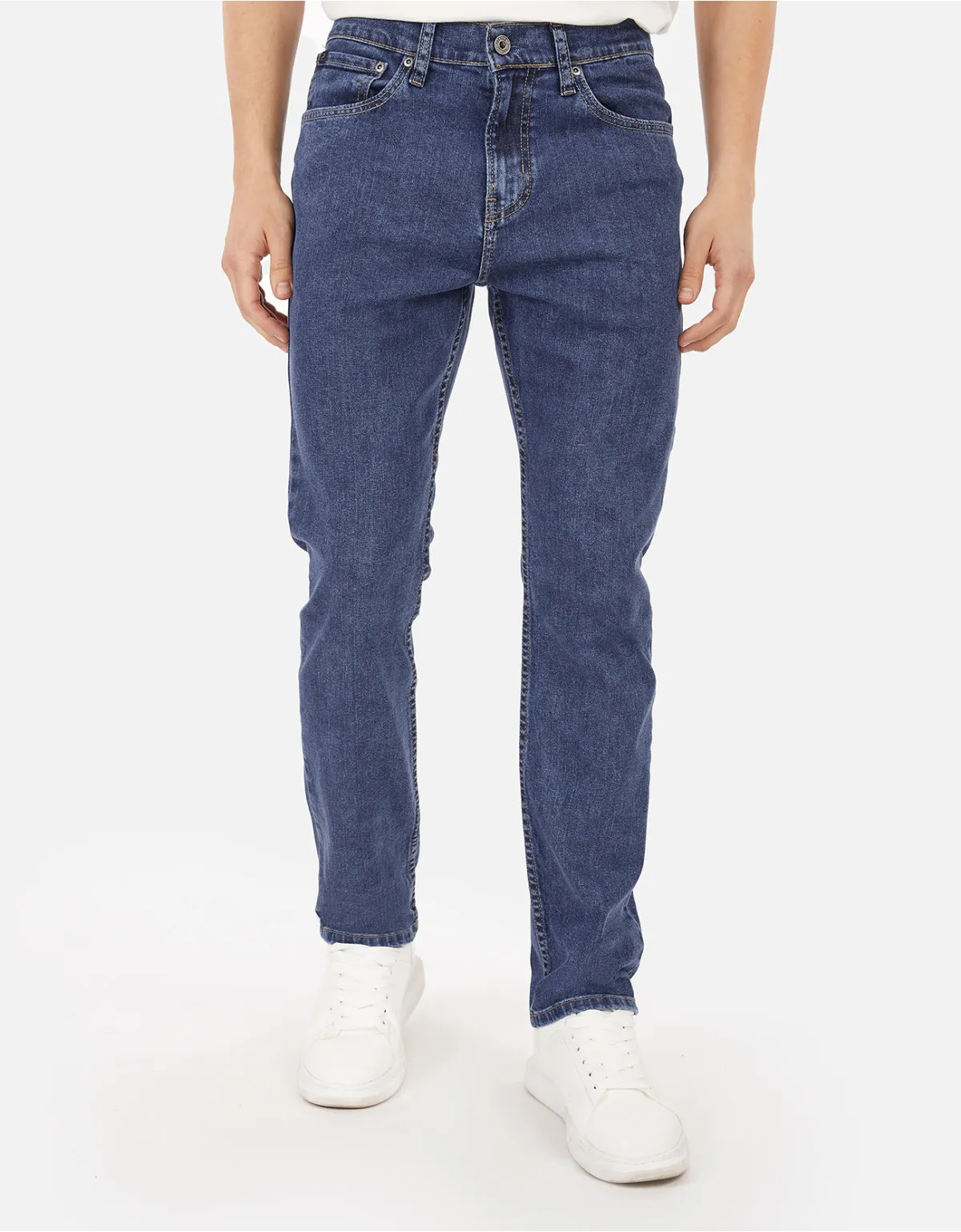 Jean slim fit azul pd