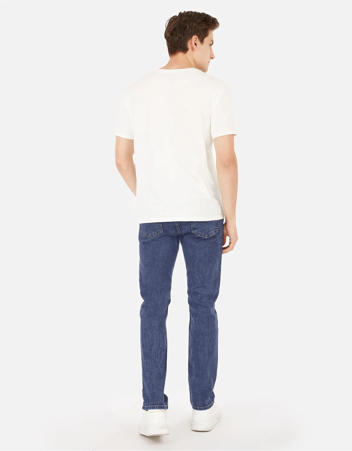 Jean slim fit azul pd