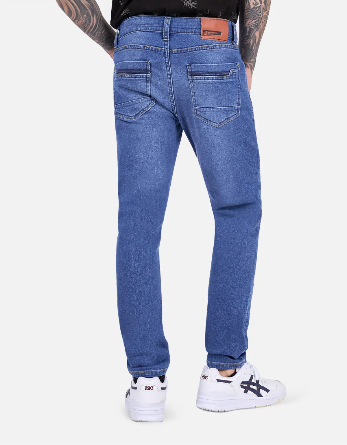 Jean slim fit azul