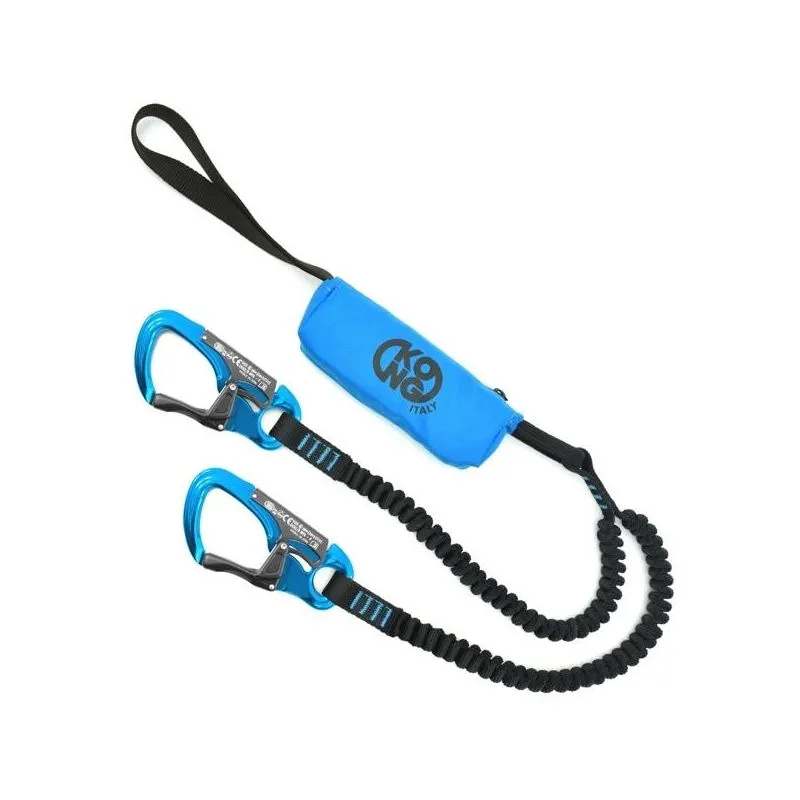 Kit Vía Ferrata KONG SPORT Medale (Negro-Azul)