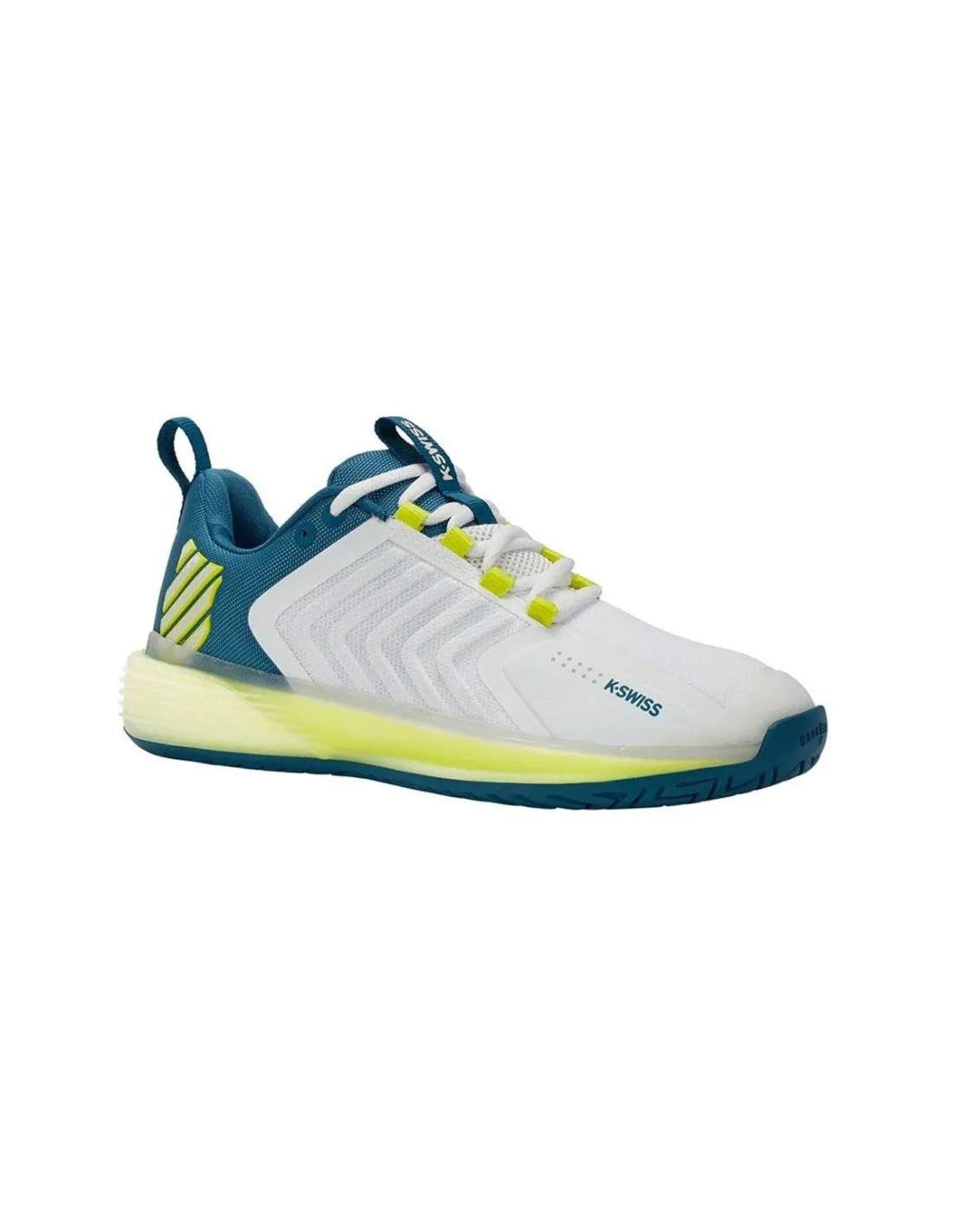 Kswiss Ultrashot 3 Blanco Amarillo