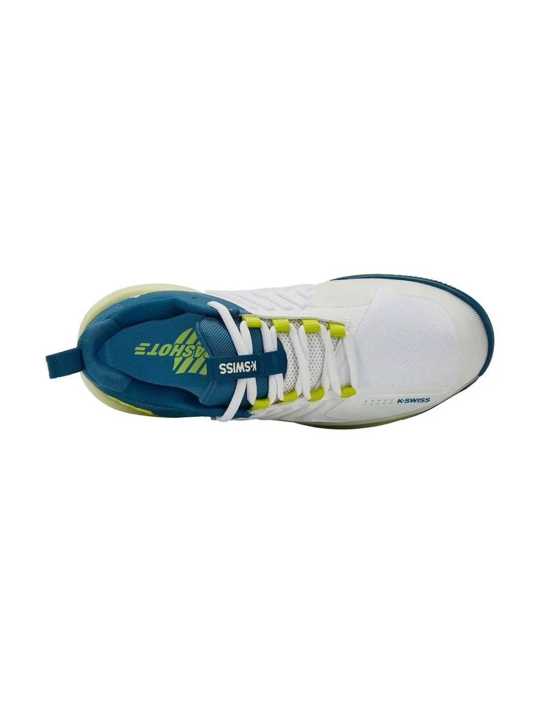 Kswiss Ultrashot 3 Blanco Amarillo