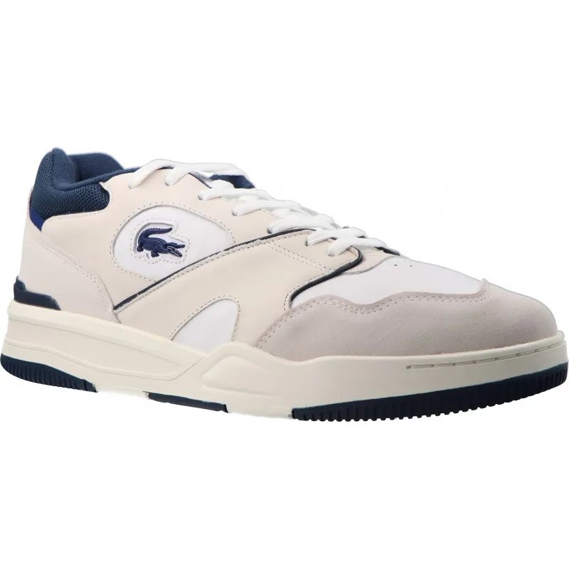 Lacoste  Lineshot Leather Wht/Nvy