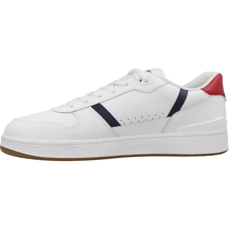 Lacoste  T Clip White Navy Red