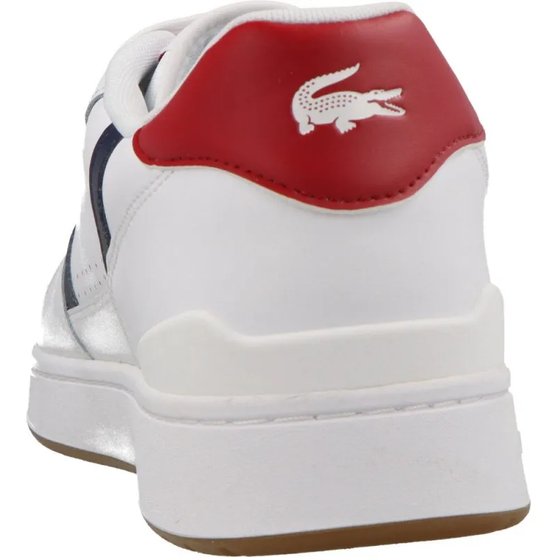 Lacoste  T Clip White Navy Red