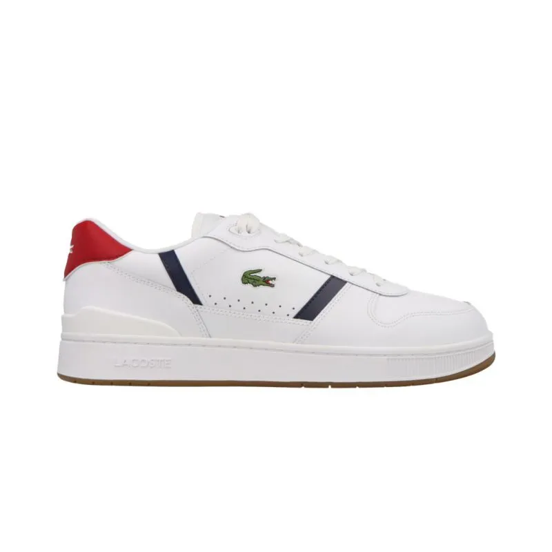 Lacoste  T Clip White Navy Red