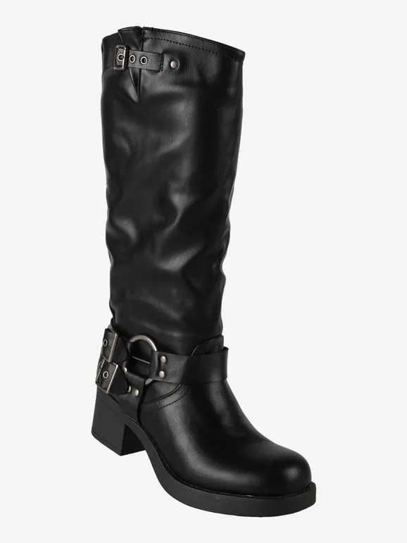 Martin Pescatore Botas moteras de mujer