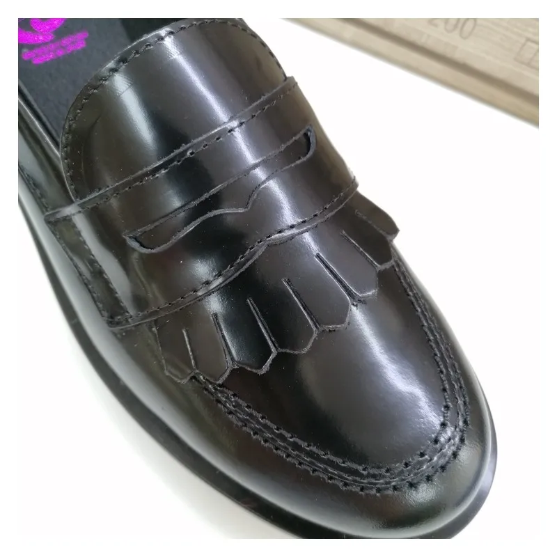 Mocasin Antic Cambridge Negro PAOLA 854113