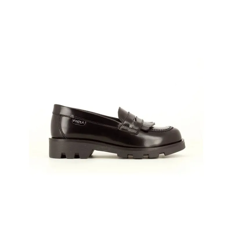 Mocasin Antic Cambridge Negro PAOLA 854113