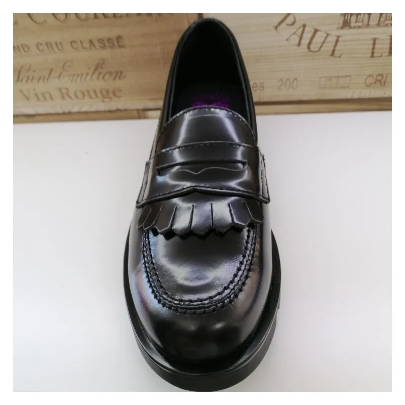 Mocasin Antic Cambridge Negro PAOLA 854113