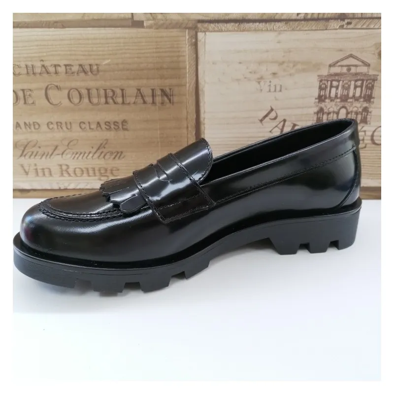 Mocasin Antic Cambridge Negro PAOLA 854113