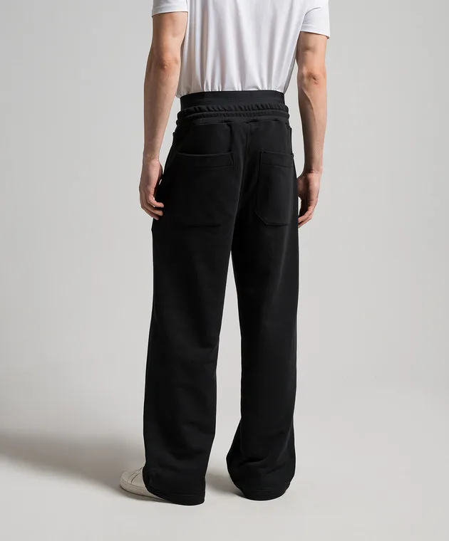 MSGM Black sports pants