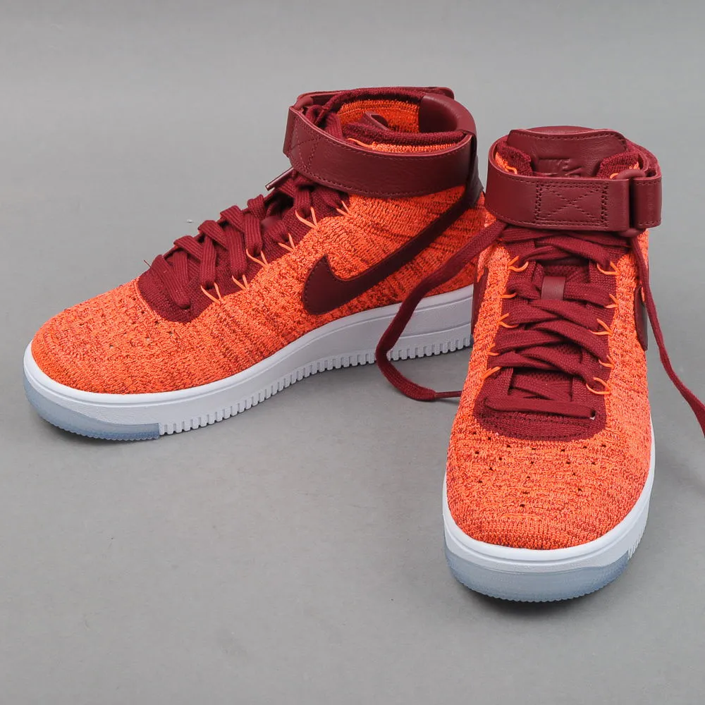 Nike Air Force 1 Flyknit ''Total Crimson'' W