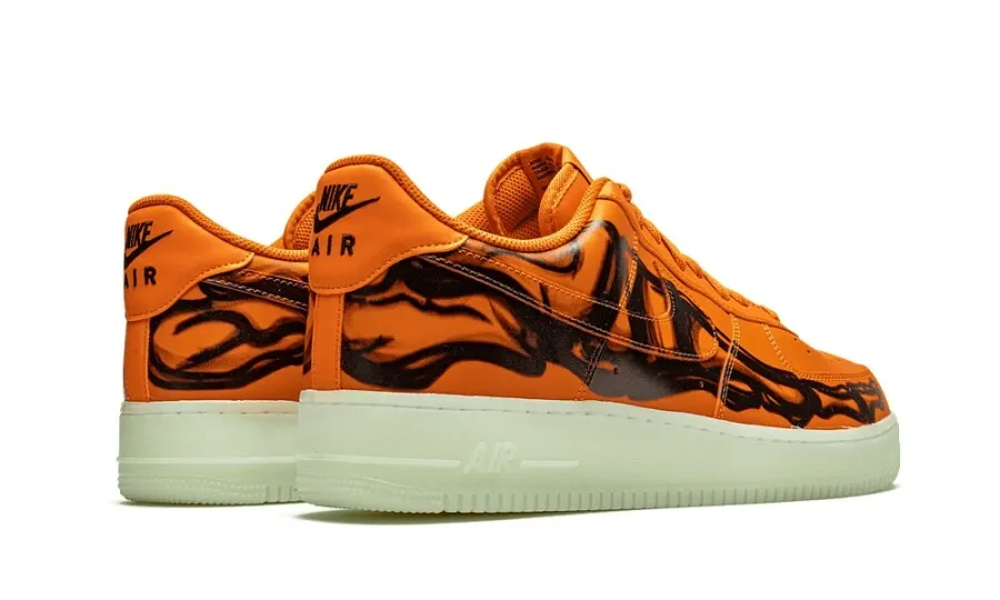 Nike Air Force 1 Low Orange Skeleton