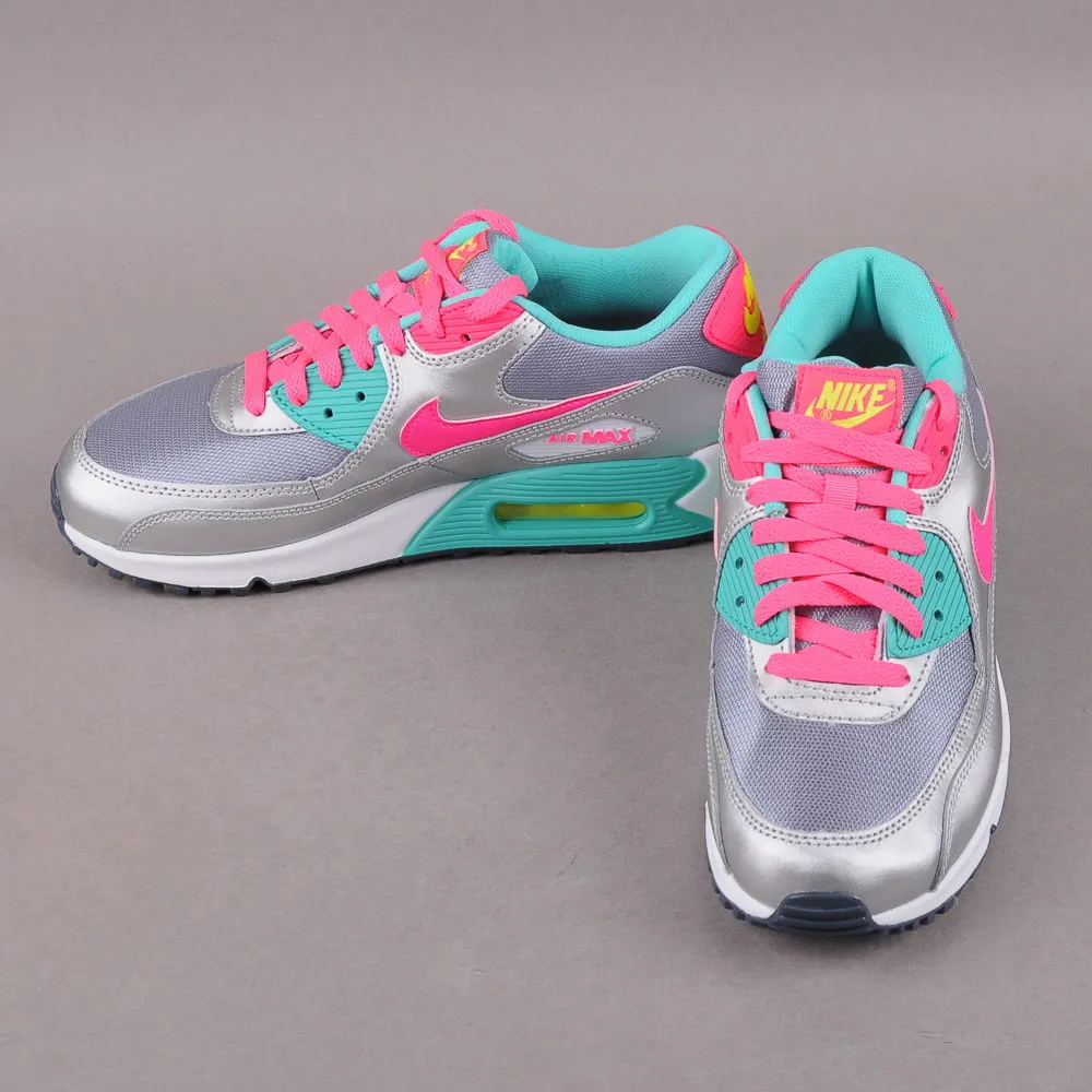 Nike Air Max 90 "Grey Jade Pink" GS