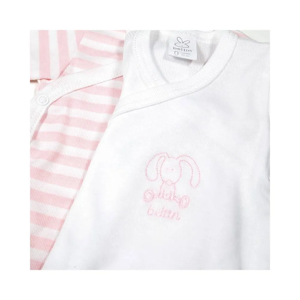 Pack 2 bodies DOUDOU rosa