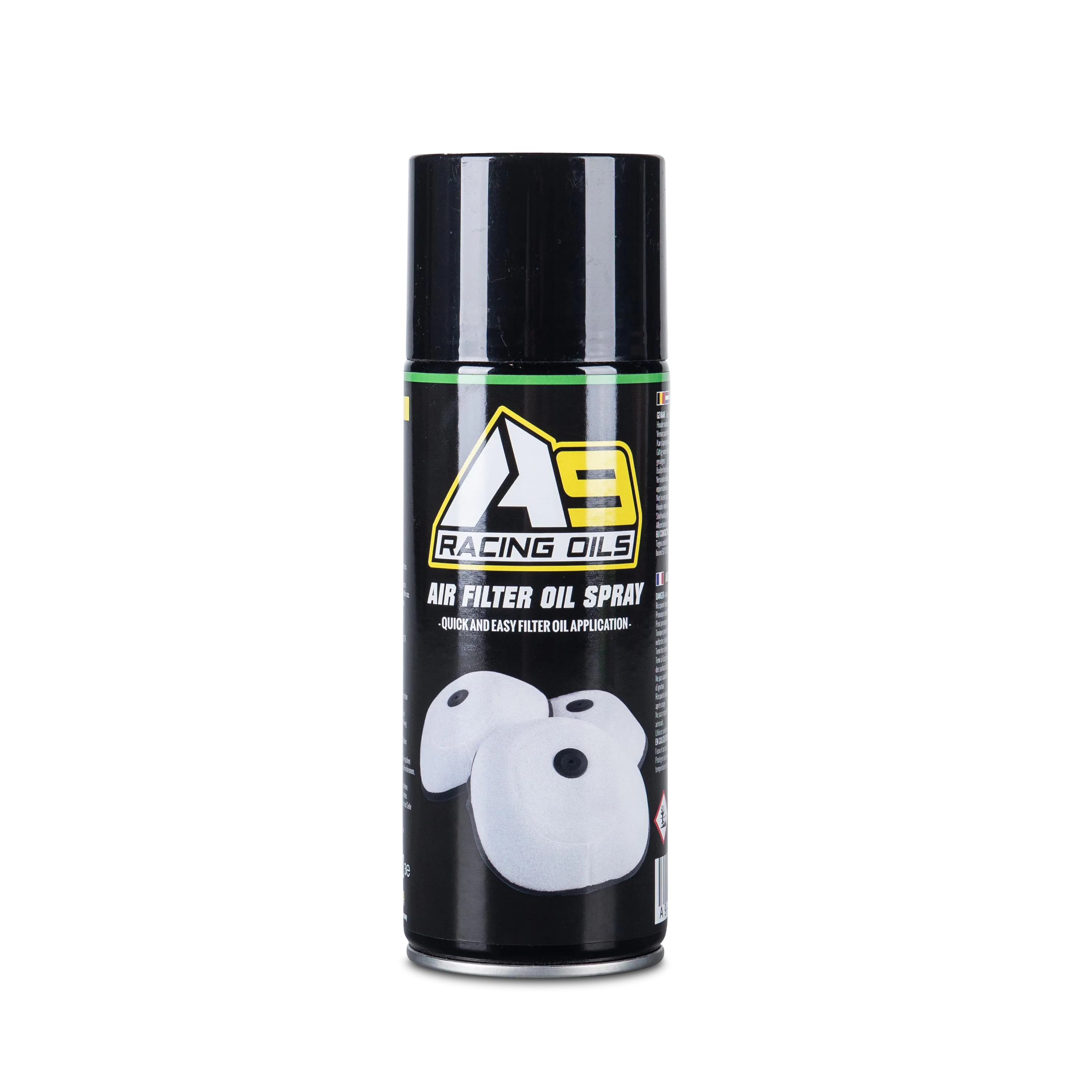 Pack-2 Espray Aceite de Filtro de Aire A9 Racing 400ml