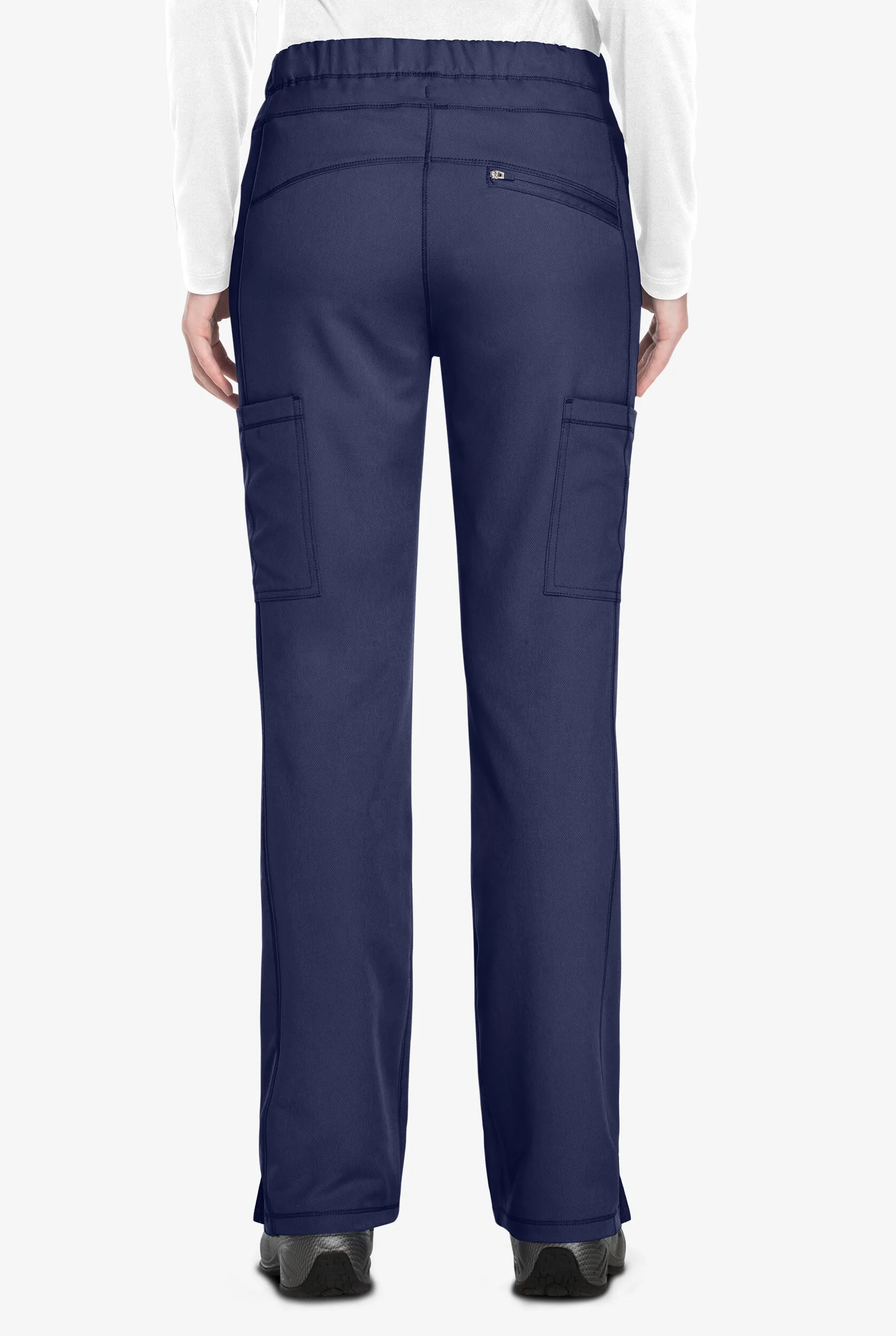 Pantalón médico Dickies Dynamix STRETCH estilo cargo con cordón y 5 bolsillos para mujer