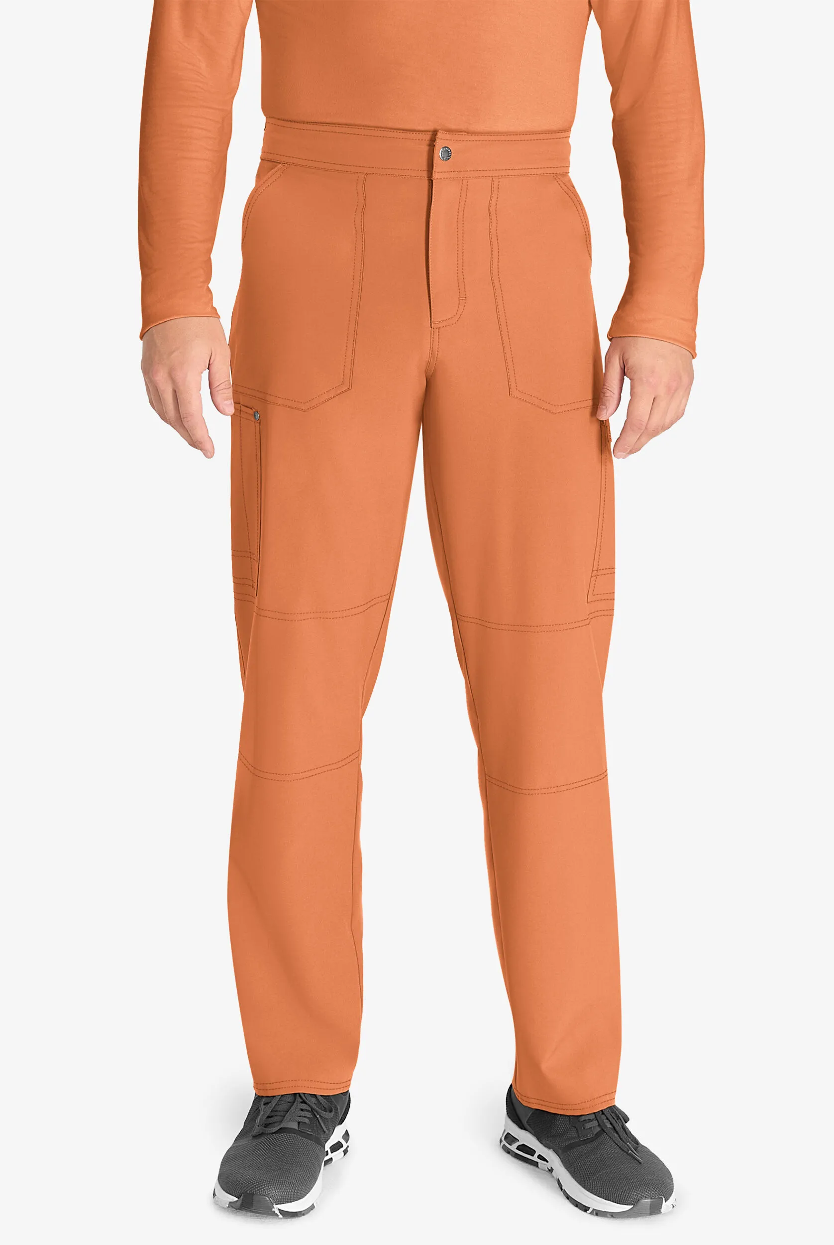 Pantalón médico Dickies EDS NXT STRETCH estilo cargo con bragueta y 4 bolsillos para hombre