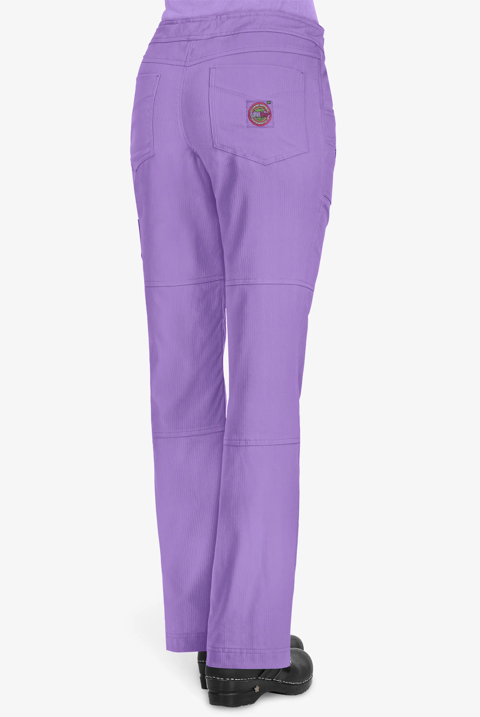 Pantalón médico koi Lite™ Peace de corte estrecho con cordón y 5 bolsillos para mujer