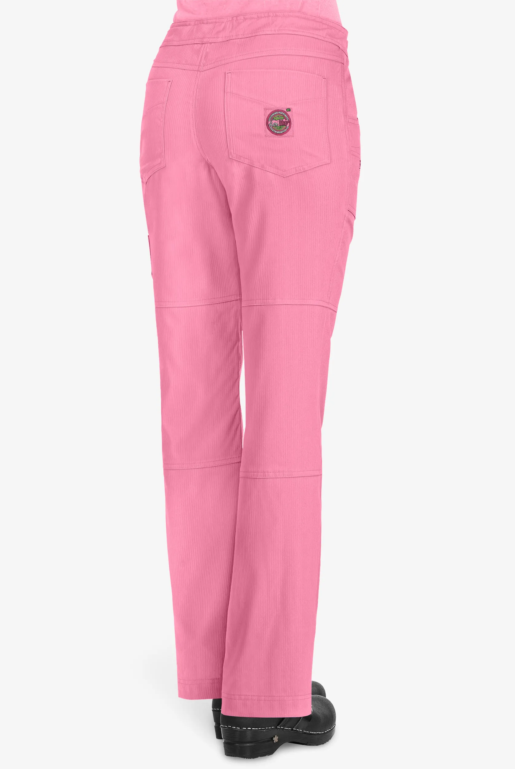 Pantalón médico koi Lite™ Peace STRETCH petite de corte estrecho con cordón y 5 bolsillos para mujer