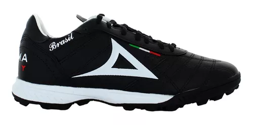 Pirma Tenis Agujeta Futbol Similpiel Negro Hombre 82059