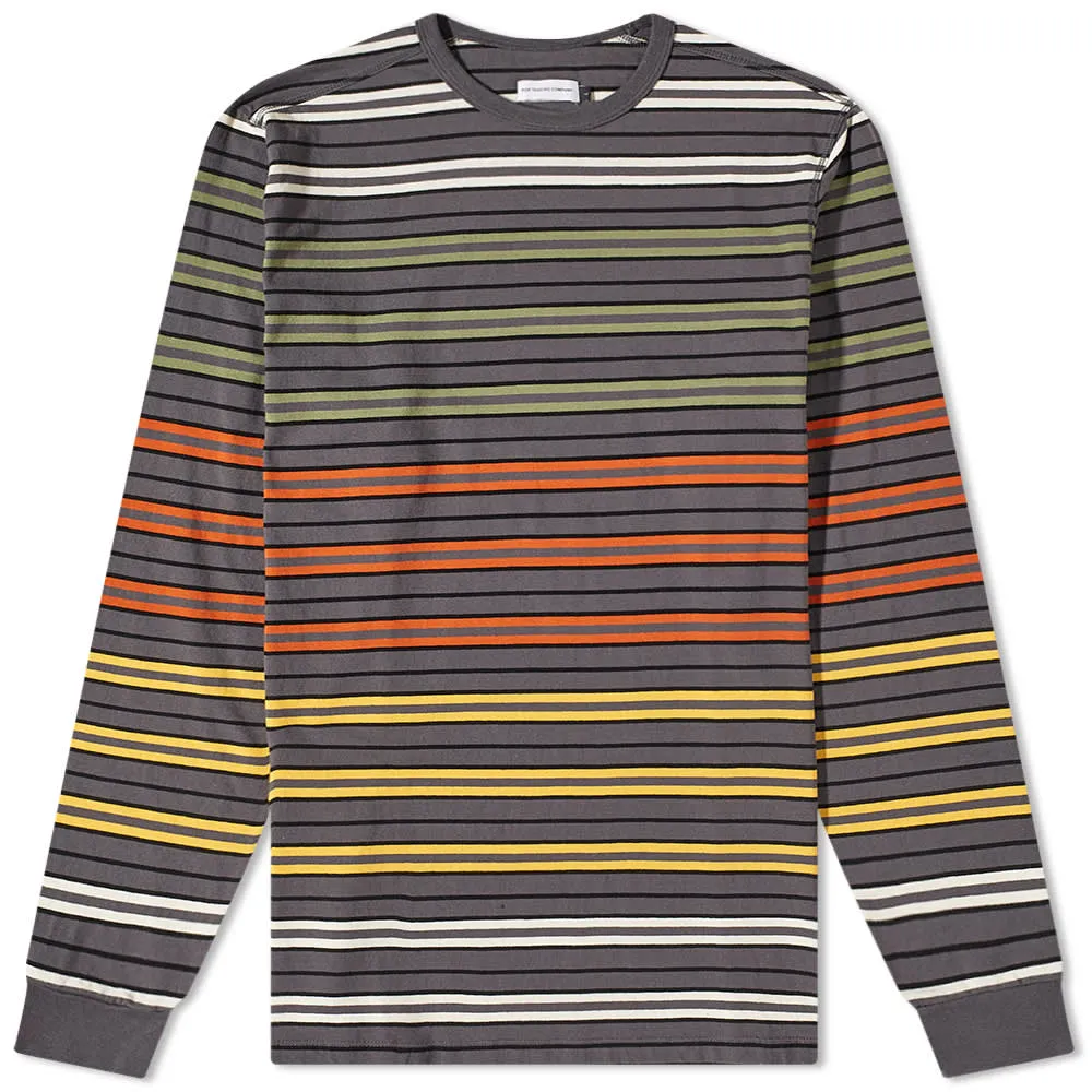 Pop Trading Company Rainbow Stripe Logo Tee