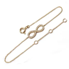 Pulsera Petite INFINITY - Oro 18k amarillo - everyday