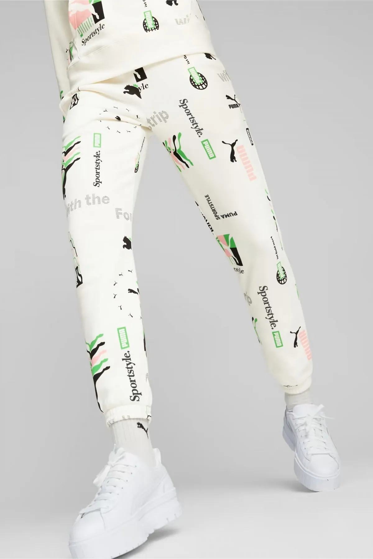 PUMA CLASSICS PRINTED WOMEN'S SWEATPANTS