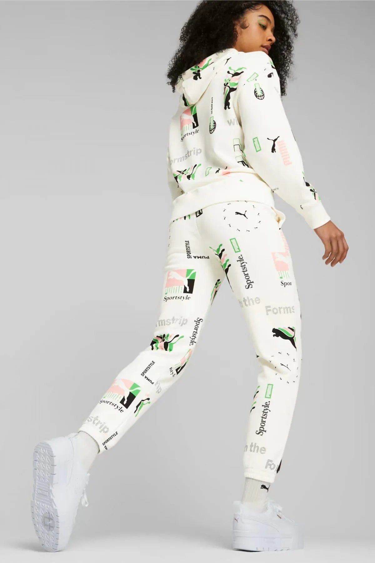 PUMA CLASSICS PRINTED WOMEN'S SWEATPANTS