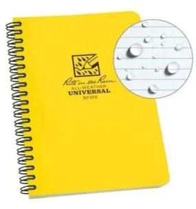 Rite in the rain CUADERNO TODO TIEMPO DE 18 CM (AMARILLO)